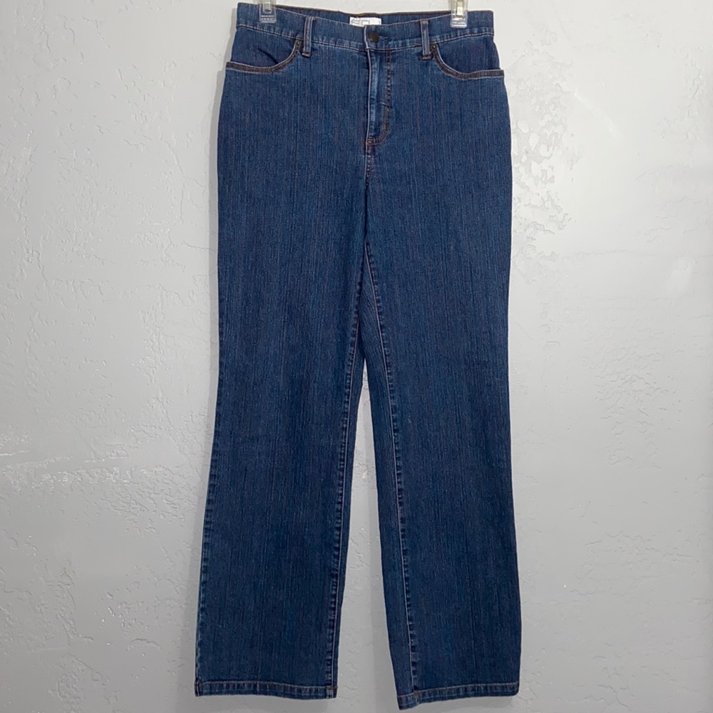 FDJ French Dressing Stripe Jeans Denim Some Stretch Approx 30” Waist